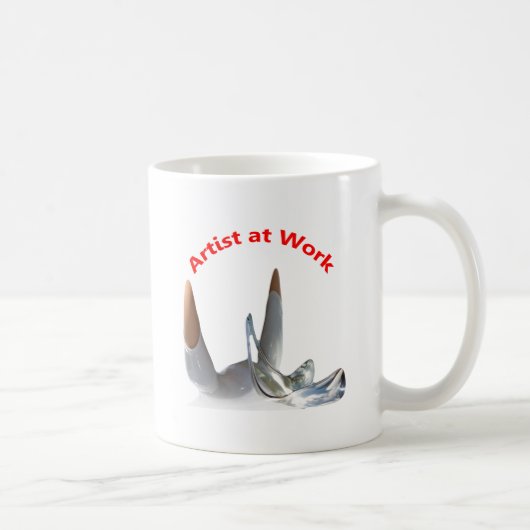 Mug Artiste au travail (Droite)