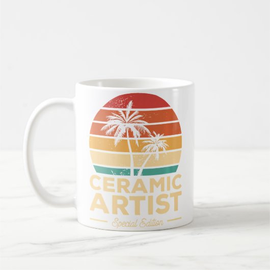 Mug Artiste Céramique Poterie (Gauche)