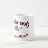 MUG ARTISTE D'AEROGRAPHE AU TRAVAIL (Centre)