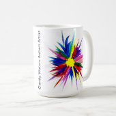 Mug Artiste de l'autisme Candy Waters (Devant droit)