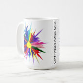 Mug Artiste de l'autisme Candy Waters (Devant gauche)