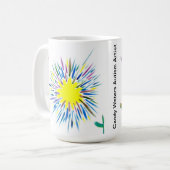 Mug Artiste de l'autisme Candy Waters (Devant gauche)