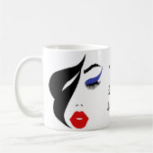 Mug Artiste De Maquillage Élégante Et Féminine (Gauche)