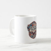 Mug Artiste de patchwork patriotique (Devant gauche)