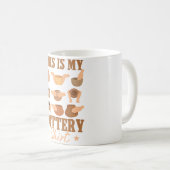 Mug Artiste de poterie en argile (Devant droit)