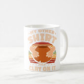 Mug Artiste de poterie en argile (Devant droit)