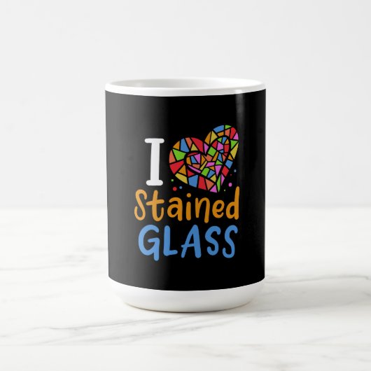 Mug Artiste de vitrail vitrail (Centre)