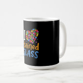 Mug Artiste de vitrail vitrail (Devant droit)
