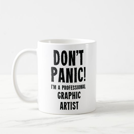 Mug Artiste graphique (Gauche)