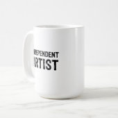 Mug Artiste indépendant (Devant gauche)