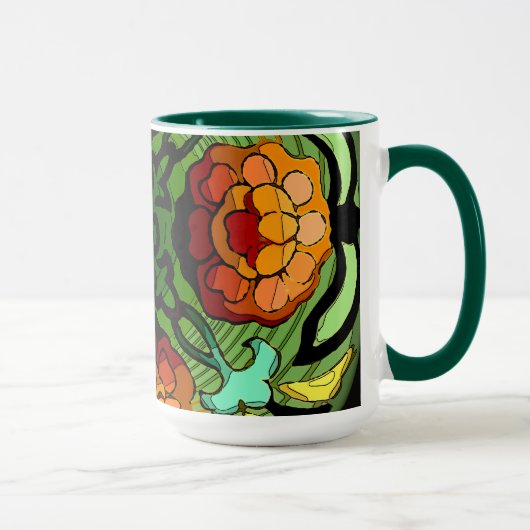 Mug Artiste Jardin d'automne (Droite)
