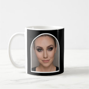 Mug Artiste Maquilleuse Photo Mignonne En Noir Et Blan