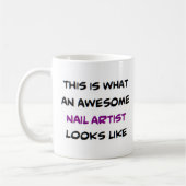 Mug artiste ongles, génial (Gauche)