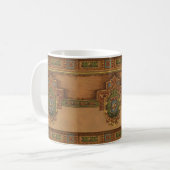Mug Artiste ou Mission Style Faux Wood Frieze (Devant gauche)