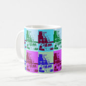 Mug Artiste palette pop art (Devant gauche)