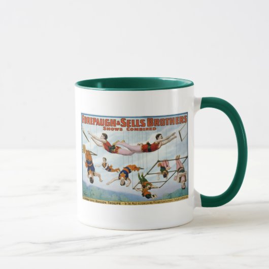 Mug Artistes de trapèze/frères de Forepaugh et de (Droite)