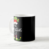 Mug Artistic Elf Group Christmas Funny Pajama Party (Devant gauche)