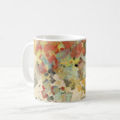 Mug Artistic sketch material. Abstract geometric patte (Devant gauche)