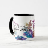 Mug Artistic Two-Tone Book Lover Coffee Cup (Devant gauche)