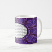 Mug ARTs abstraits - Hiboux celtiques (Devant droit)