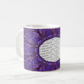 Mug ARTs abstraits - Hiboux celtiques (Devant gauche)