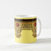 Mug Arts & Artisanat, Artiste ou Rose de style Mission (Devant droit)