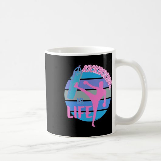 Mug Arts martiaux de boxe kickboxing filles est (Droite)