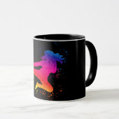 Mug Arts Martiaux Féminins, Coup De Feu, Coup De Peint (Devant droit)