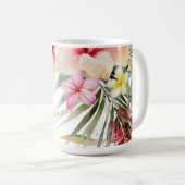 Mug ArtsApp Tropical Paradise Flowers Bridesmaid Cadea (Devant droit)