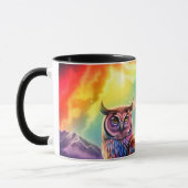 Mug Artsy Owl (Gauche)