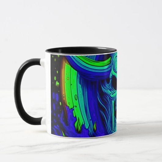 Mug Artsy Skull (Gauche)