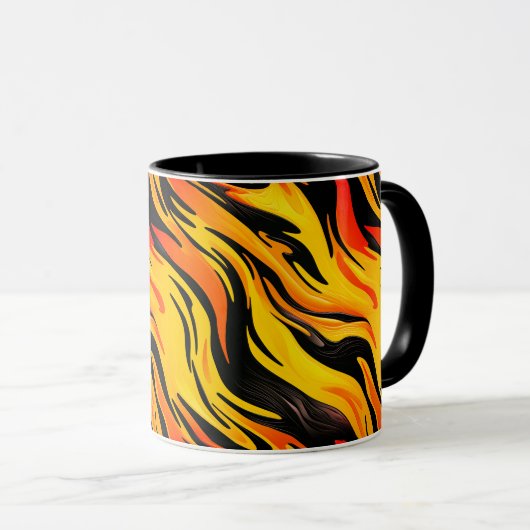 Mug Artsy strié (Devant droit)