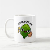 Mug Artsychoke Funny Veggie Artichoke (Gauche)