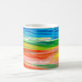 Mug artwork Abstrait coloré d'aquarelle (Centre)