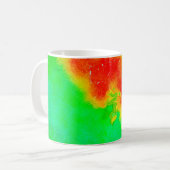 Mug artwork Abstrait de texture riche. Modules créatif (Devant gauche)