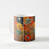 Mug Artwork Fleurs Automnes (Devant gauche)