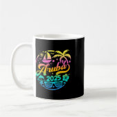Mug Aruba 2025 Family Vacation Beach Matching Group (Gauche)