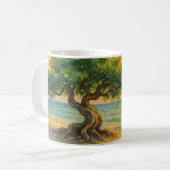 Mug Aruba Eagle Beach Divi Tree Golden Hour (Devant gauche)