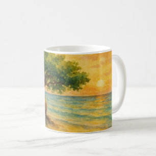 Mug Aruba Eagle Beach Divi Tree Heure Dorée