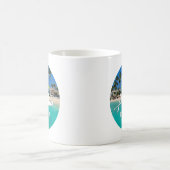 Mug "Aruba Est. Plage Drapeau 1986" (Centre)