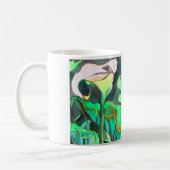 Mug Arum Lily aquarelle peinture originale (Gauche)