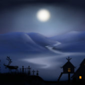 Mug Arvidsjaur mugg med samiskt mönster