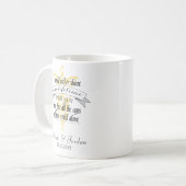 Mug Arwen "Une Vie Avec Vous" Citation Avec Bannière (Devant gauche)
