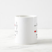 Mug Arythmie de battements de coeur (Centre)