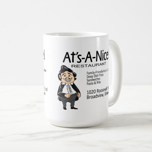 Mug A's-A-Nice ! Restaurant, Broadview, IL (Devant droit)