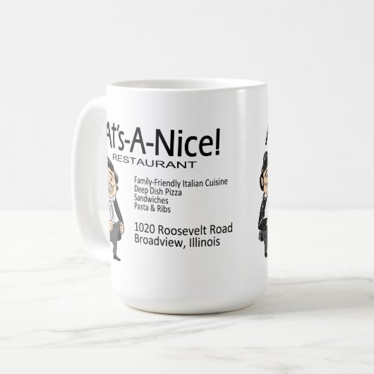 Mug A's-A-Nice ! Restaurant, Broadview, IL (Devant gauche)