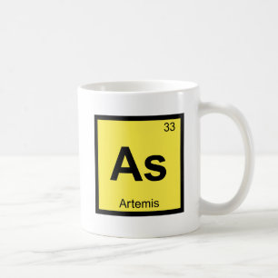 Mug As - Artemis Goddess Chimie Tableau périodique