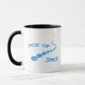 Mug As de frisbee de l'espace (Gauche)