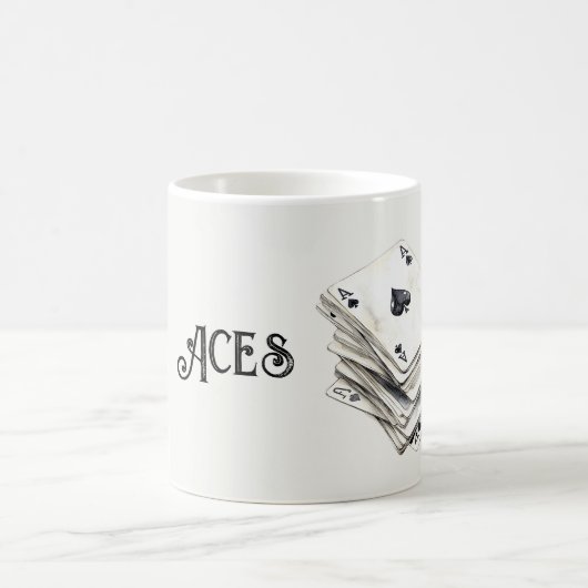 Mug As de jeu de cartes (Centre)