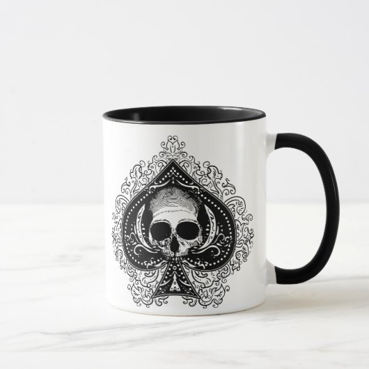 Mug As de pique de crâne (Droite)